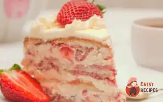 Торт «Полуниця З Вершками»