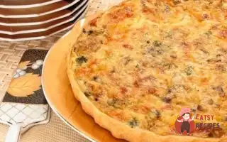 Лоранський Пиріг Куркою, Грибами Та Броколі
