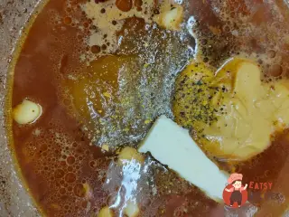 Крок 6: Медальйони з яловичої вирізки в медово-гірчичному соусі з лимонним перцем