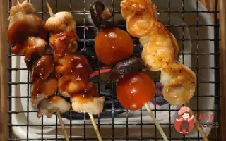 Шашлички З Курки, Креветок Та Овочів