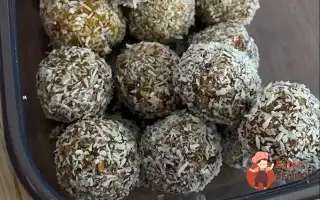 Кокосові Кульки З Мигдалем Та Фініками