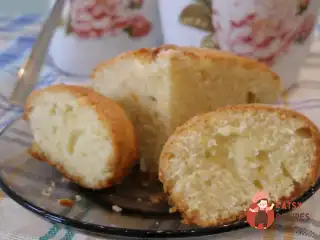 Кекс сирний з цедрою