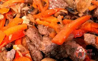 М'яСо З Грибами Та Овочами