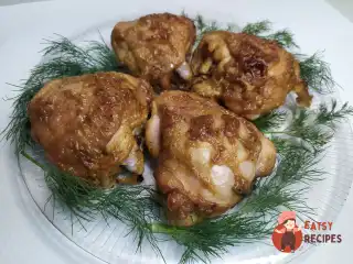 Курячі стегна з гірчицею