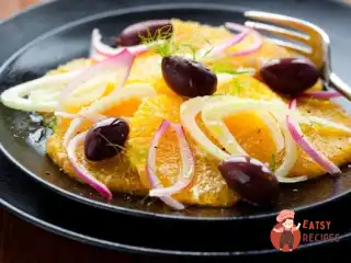 Салат з фенхелю з апельсинами та маслинами