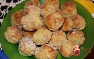 Домашні Профітролі З Банановим Кремом