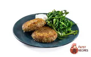 Котлети з гречки з цибулею та пармезаном