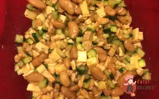Салат З Індичкою Та Квасолею