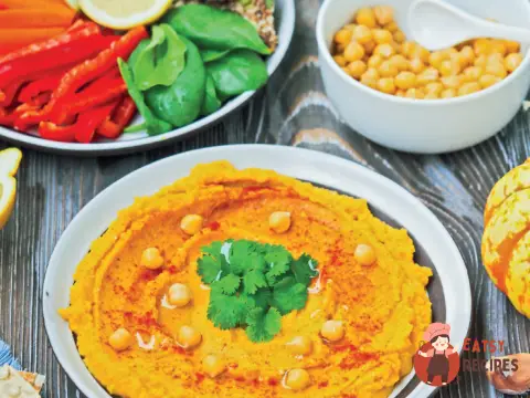 Легкий гарбузовий хумус