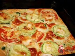 Овочева запіканка на кефірі