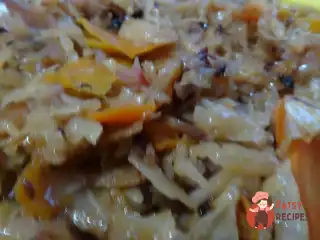 Тушкована капуста латиською