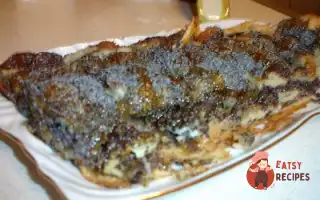 Пісний Маковий Рулет