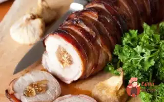 Рулет Із Свинячої Вирізки З Інжиром