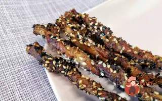 Хрусткі Палички З Бекону З Кунжутом
