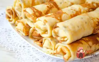 Млинці З Горіхово-Сирною Начинкою