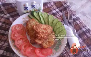 Свинячі Відбивні В Кунжуті