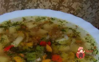 Овочевий Суп Із Гречаною Крупою