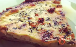Кіш З Куркою Та Сиром Мюнстер