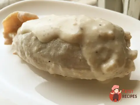 Кальмар, фарширований морепродуктами