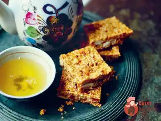Кунжутно-мигдально-імбірні козинаки