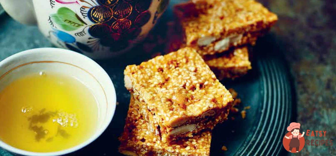 Кунжутно-мигдально-імбірні козинаки