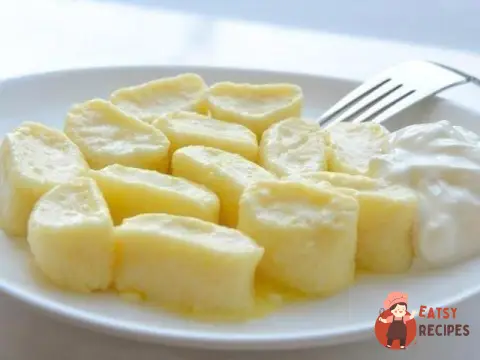 Ліниві вареники з картоплею