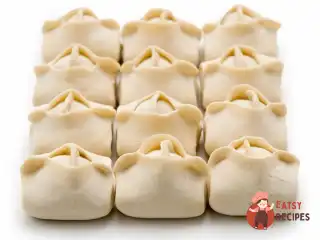 Узбецькі манти з м'ясом та гарбузом