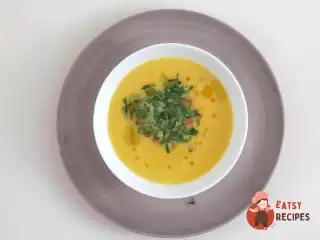 Крем-суп із гарбуза з бренді