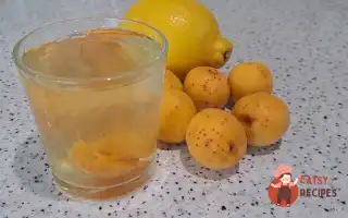 Абрикосовий Компот З Лимоном Та Імбиром На Зиму.