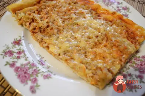 Піца домашня з фаршем