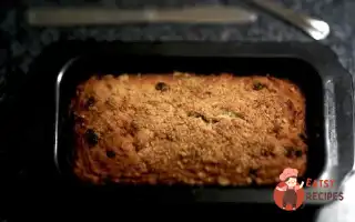 Банановий Кекс З Родзинками Та Мигдалем
