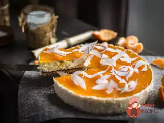 Сирний чізкейк з абхазьким мандарином