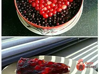 Сирно-медове суфле з ягодами