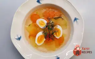 Курячий Бульйон Із Яйцем