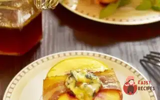 Персики З Сиром В Беконі