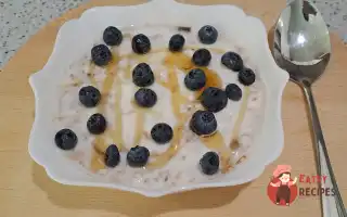 Лінива Вівсянка З Бананом, Йогуртом Та Медом