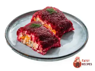 Рулет оселедець під шубою