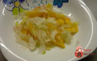 Салат З Квашеною Капустою Та Болгарським Перцем
