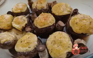 Печериці З Сиром У Духовці