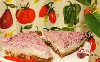 Банановий Сироїдчий Кешьюкейк З Брусницею