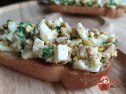 Закуска з печінки тріски
