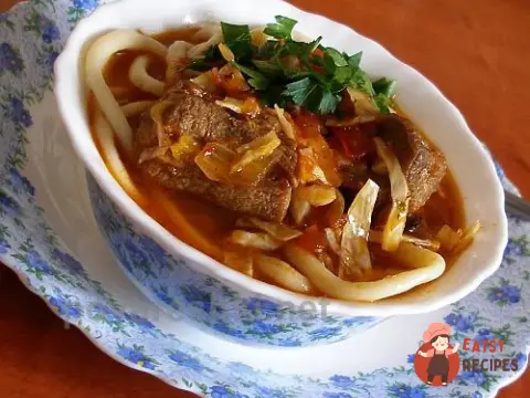 Лагман з індички