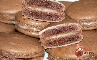 Шоколадні Тістечка Макарони