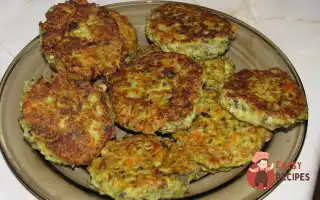 Овочеві Медальйони З Грибами