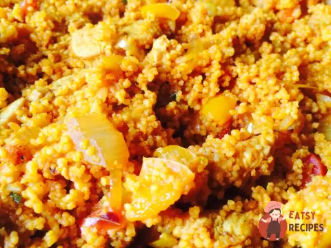 Кускус з курячим філе у східному стилі