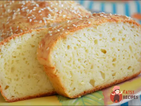 Сирний кекс із кунжутом