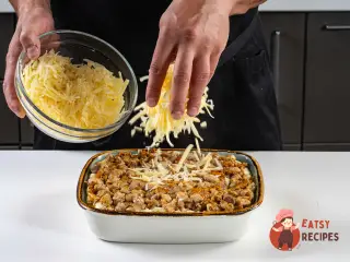 Крок 13: Картопляна запіканка з лисичками та куркою