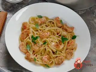 Качо-е-пепе з креветками