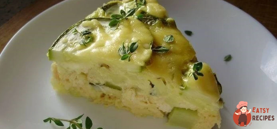 Курячий пиріг з сиром і цукіні