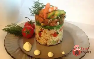 Листковий Салат З Фореллю Та Булгуром